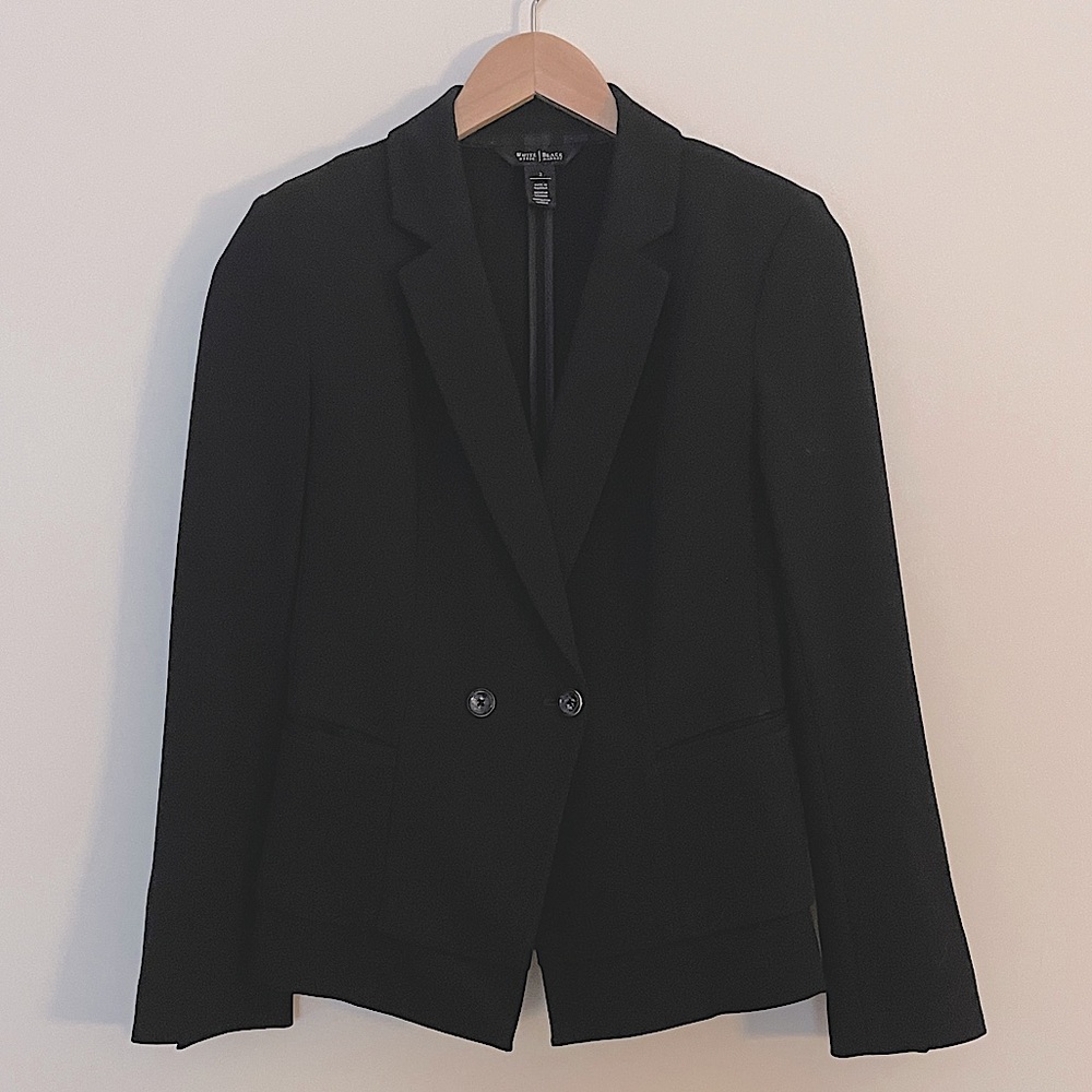 WHITE HOUSE BLACK MARKET ponte blazer